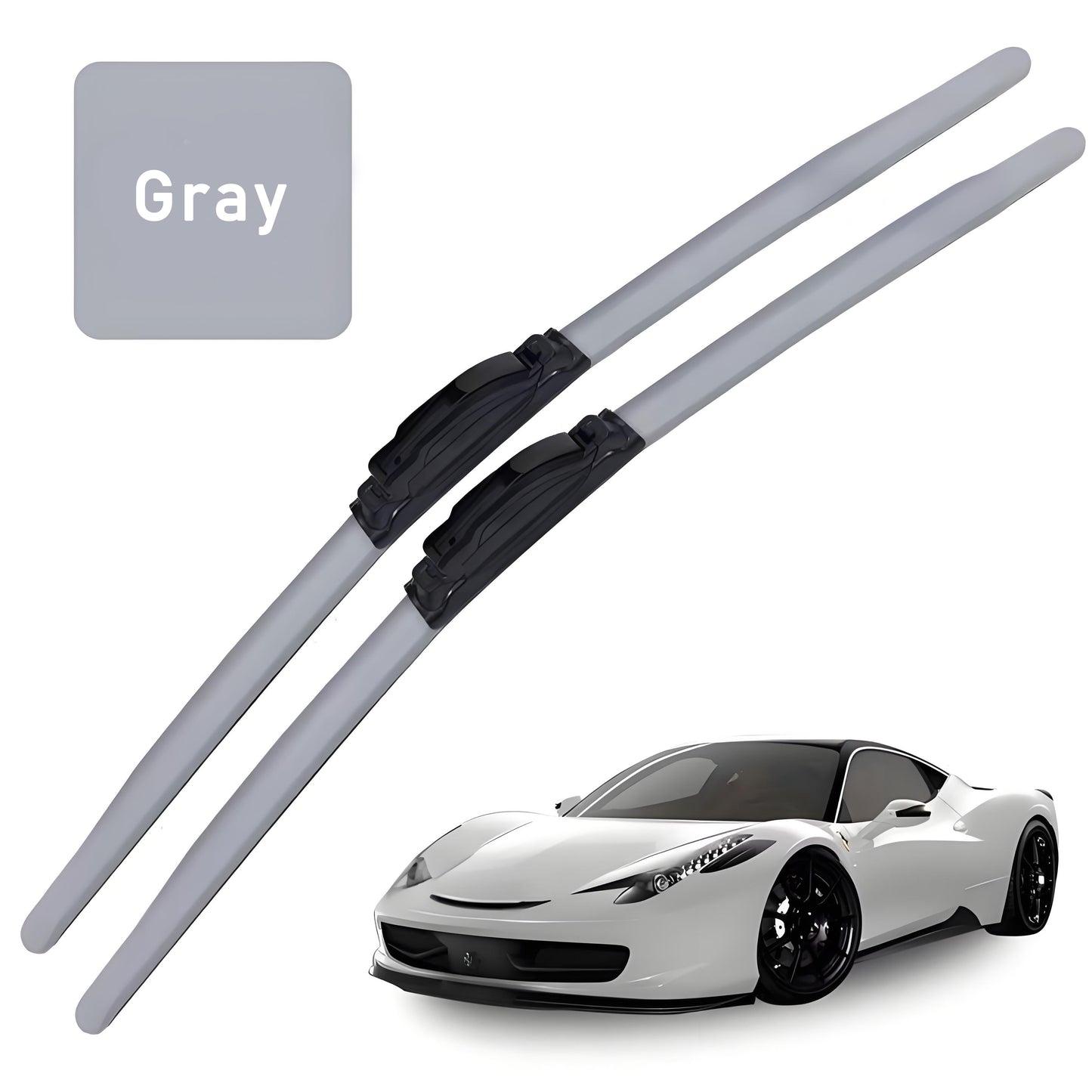 Quiet Performance Frameless Windshield Wipers | Streak-Free Clarity