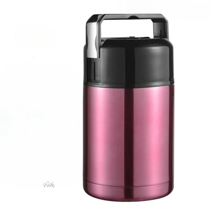Insulated Stainless Steel Lunch Container | 800 ml / 1000 ml | Keep Warm & Cook Without Power