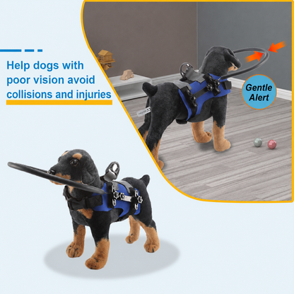 Mobility Support Harness for Dogs with Visual Impairment