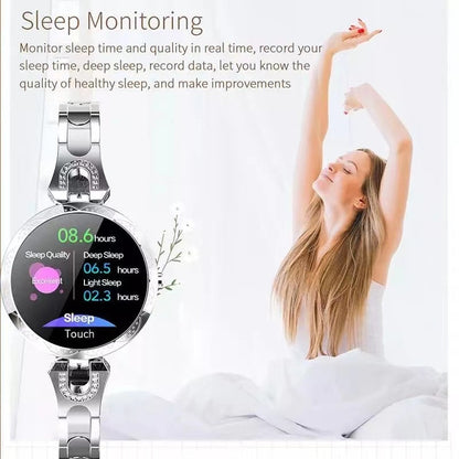 Women's Smartwatch with Health Monitor – Waterproof Fitness Tracker