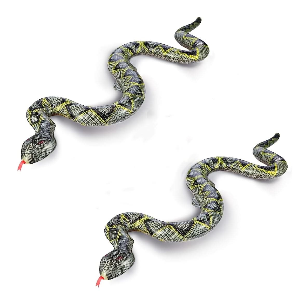 Inflatable Snake Pool Floats for Jungle-Themed Party Decor