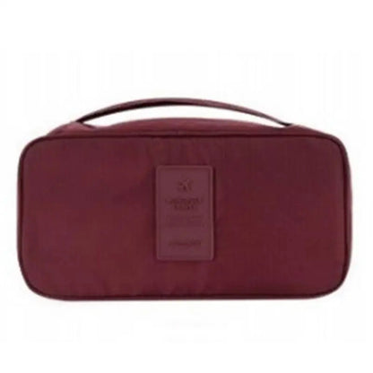 Compact Travel Lingerie Organizer for Bras & Socks – Waterproof Bag 26 × 13 × 12 cm