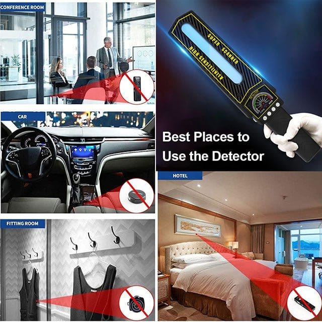 GPS Tracker Detector #2025 – Advanced Hidden Camera & Tracker Sweeper