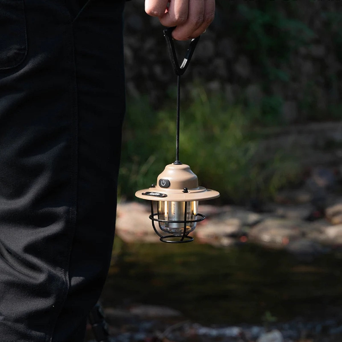 Vintage Hanging Tent Light – Portable Camping Lantern