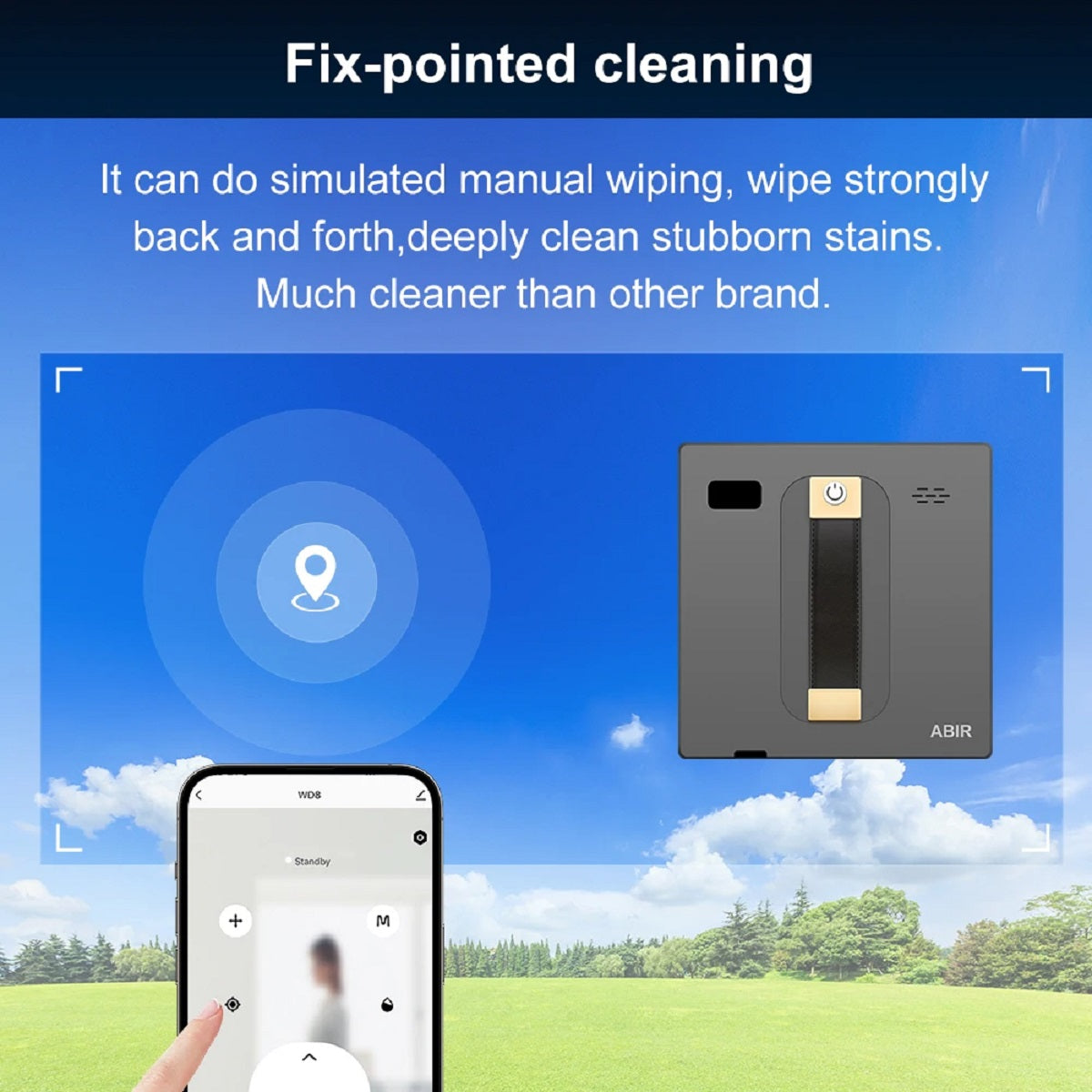 Automated Robot for Cleaning Windows