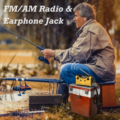 Rechargeable Reading Lamp and Portable Torch Radio