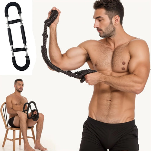 Adjustable Spring Exerciser for Arms and Chest - Twist Action