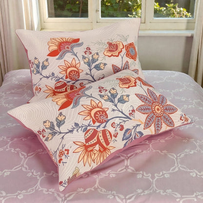 Charming Floral Boho Pillowcase Set | 2-Piece Collection