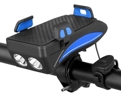 All-in-One Bike Phone Mount with Integrated Power Bank