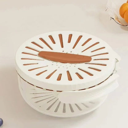 Storage Container for Fruits and Vegetables to Maintain Freshness