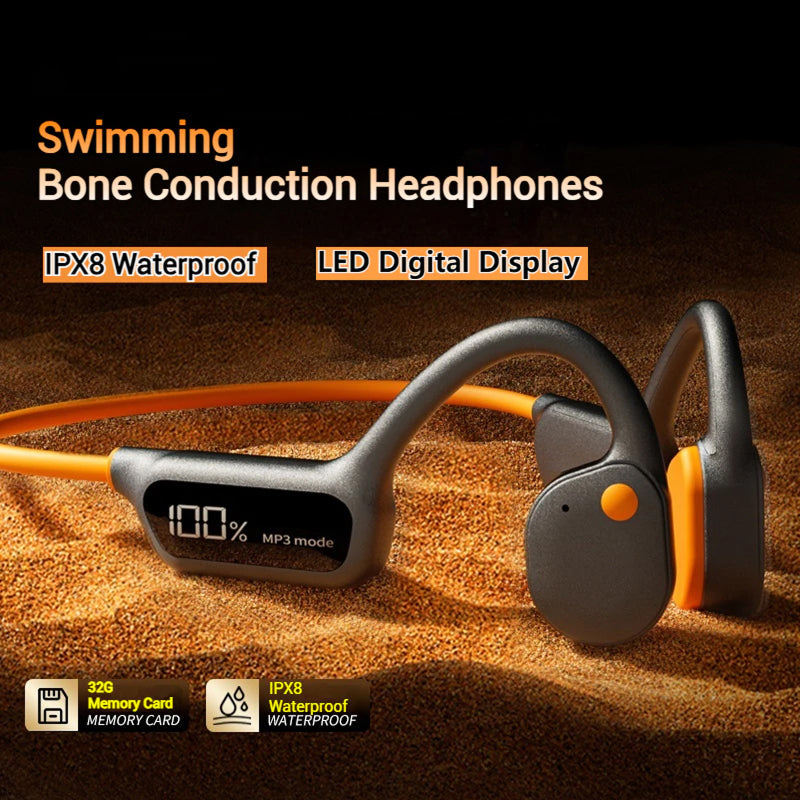 Waterproof Swimming Earphones for Pool and Outdoor Use