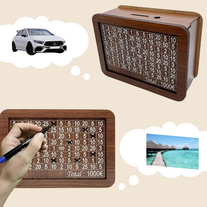 Wooden Money Box with 50% Discount | Last Day for Savings