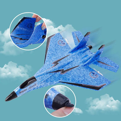 Remote Control Airplane for Kids with Gyroscope Feature