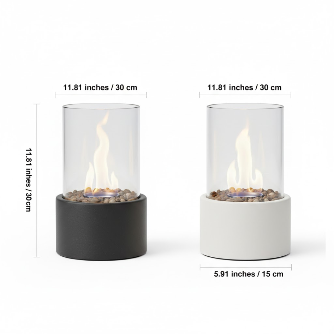 Bioethanol Fireplace for Tabletop Use