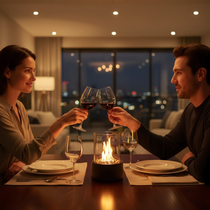 Bioethanol Fireplace for Tabletop Use