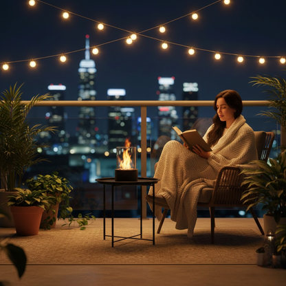 Bioethanol Fireplace for Tabletop Use