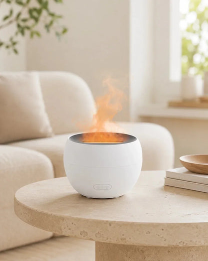 SerenityMist Ultrasonic Aroma Diffuser with LED Glow