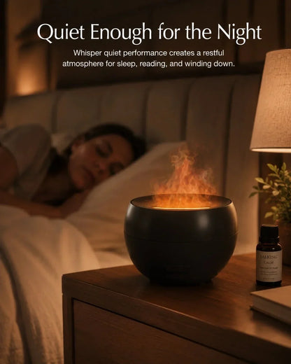 SerenityMist Ultrasonic Aroma Diffuser with LED Glow