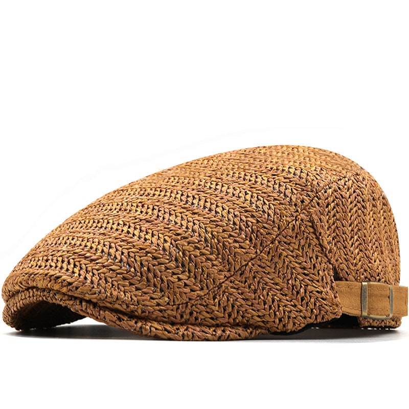 CoolComfort Straw Cap with Adjustable Fit for Summer Fun