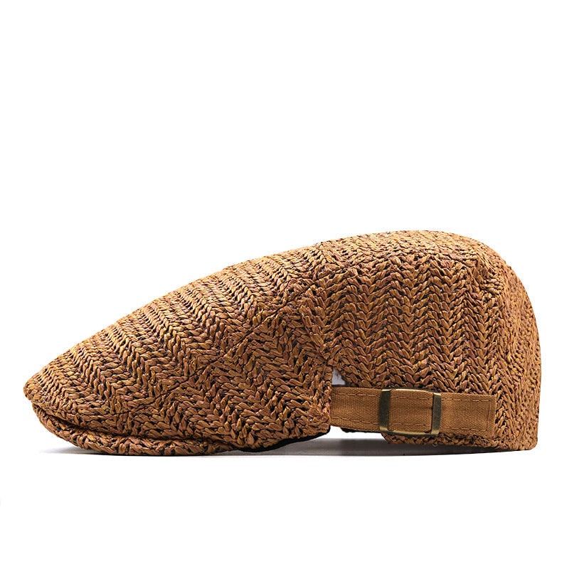 CoolComfort Straw Cap with Adjustable Fit for Summer Fun
