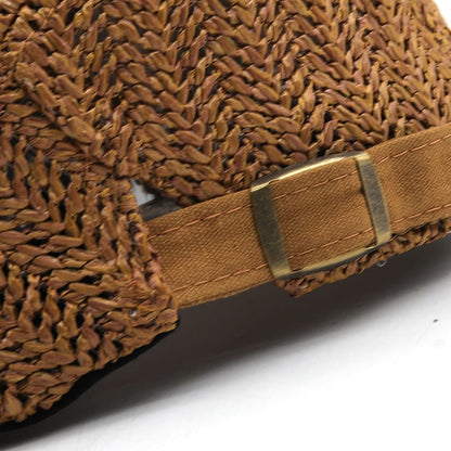 CoolComfort Straw Cap with Adjustable Fit for Summer Fun