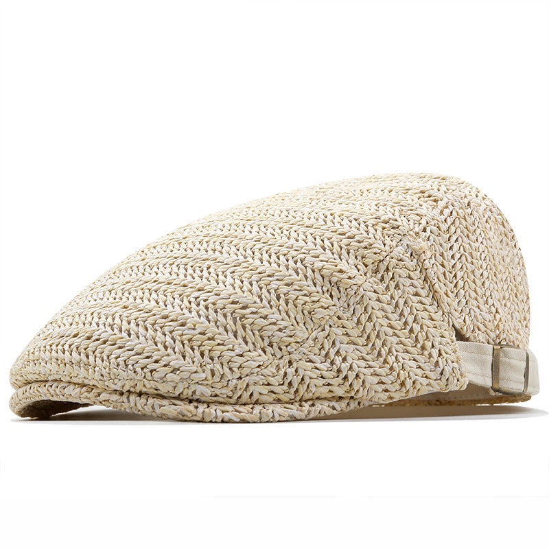 CoolComfort Straw Cap with Adjustable Fit for Summer Fun
