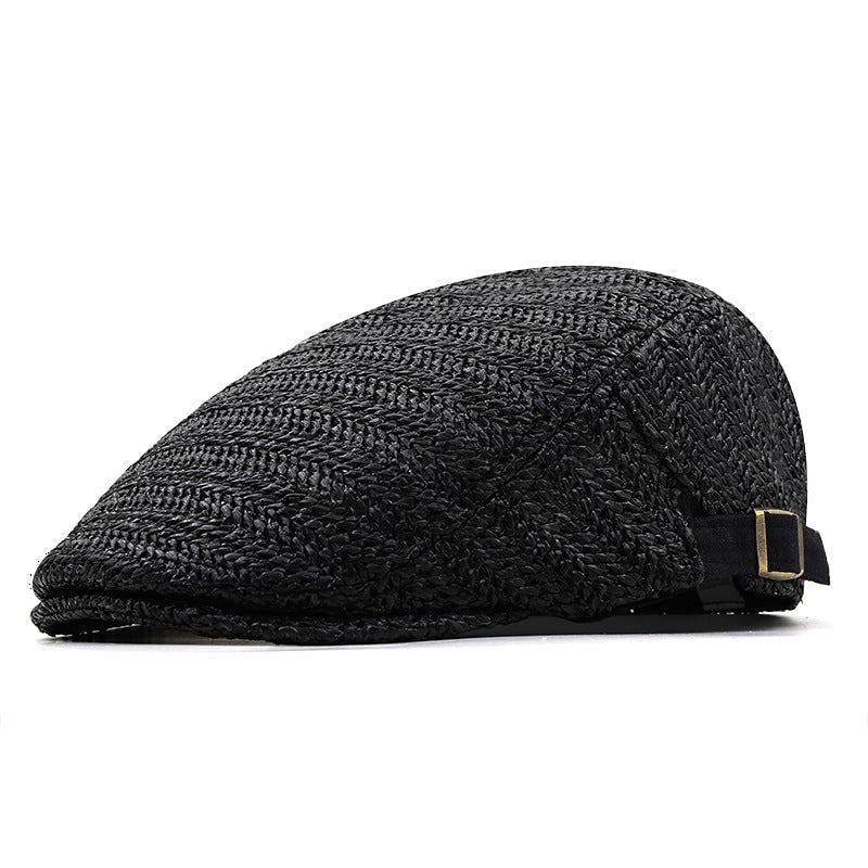 CoolComfort Straw Cap with Adjustable Fit for Summer Fun