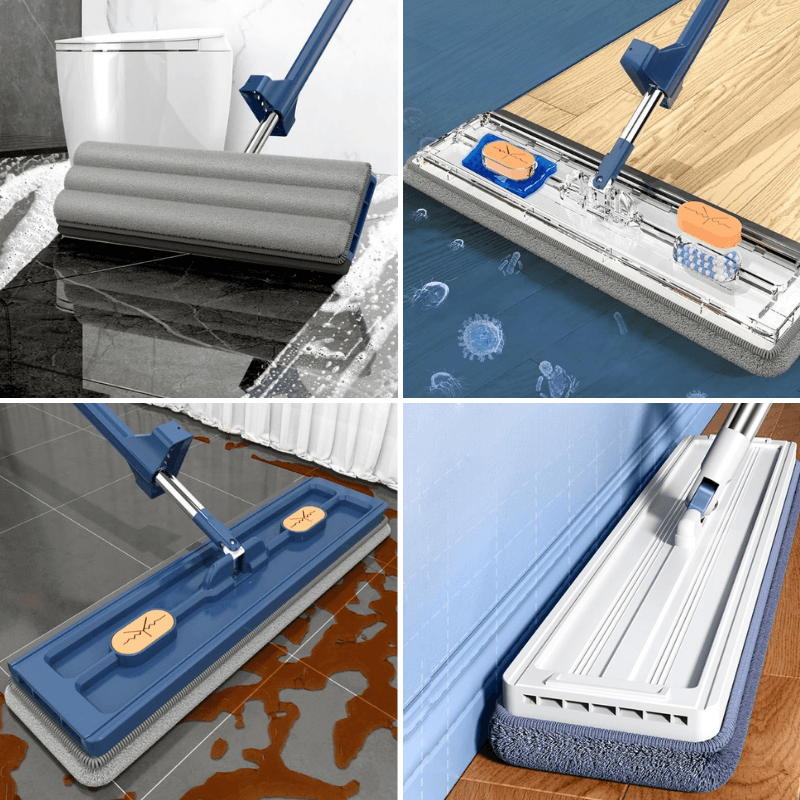 Microfiber Head Spin Mop with 360° Rotation
