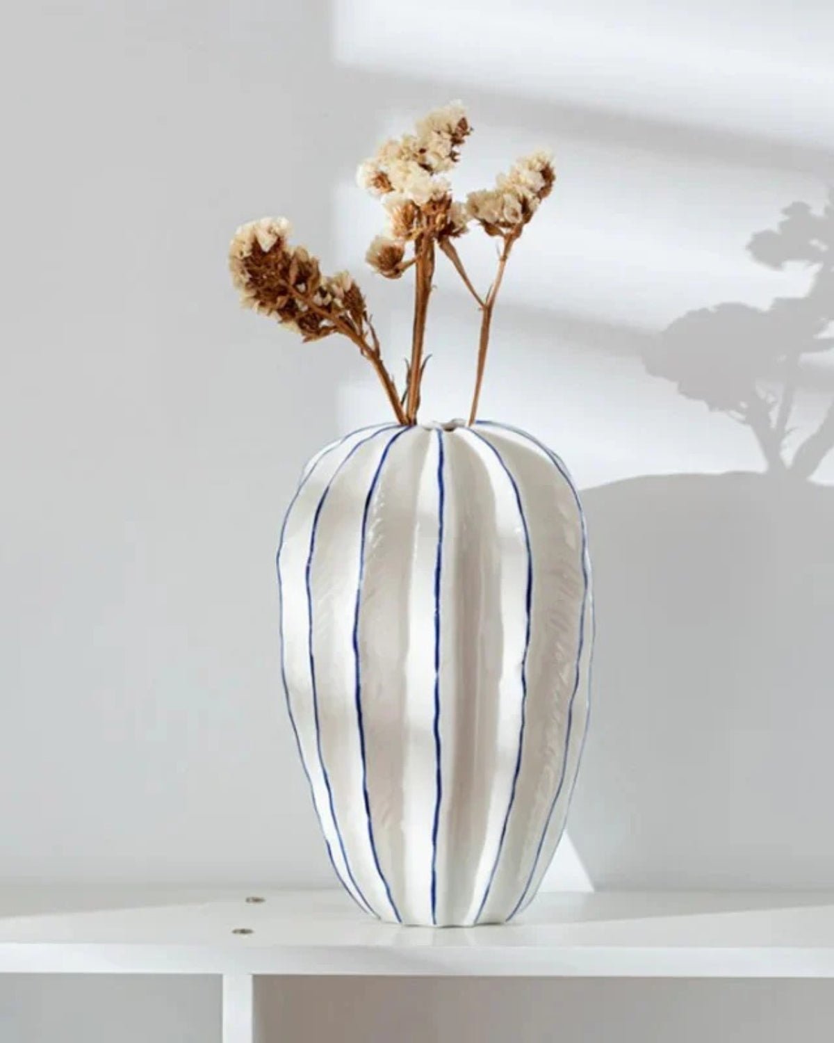 Sculptural Ceramic Vase in Elegant Design
