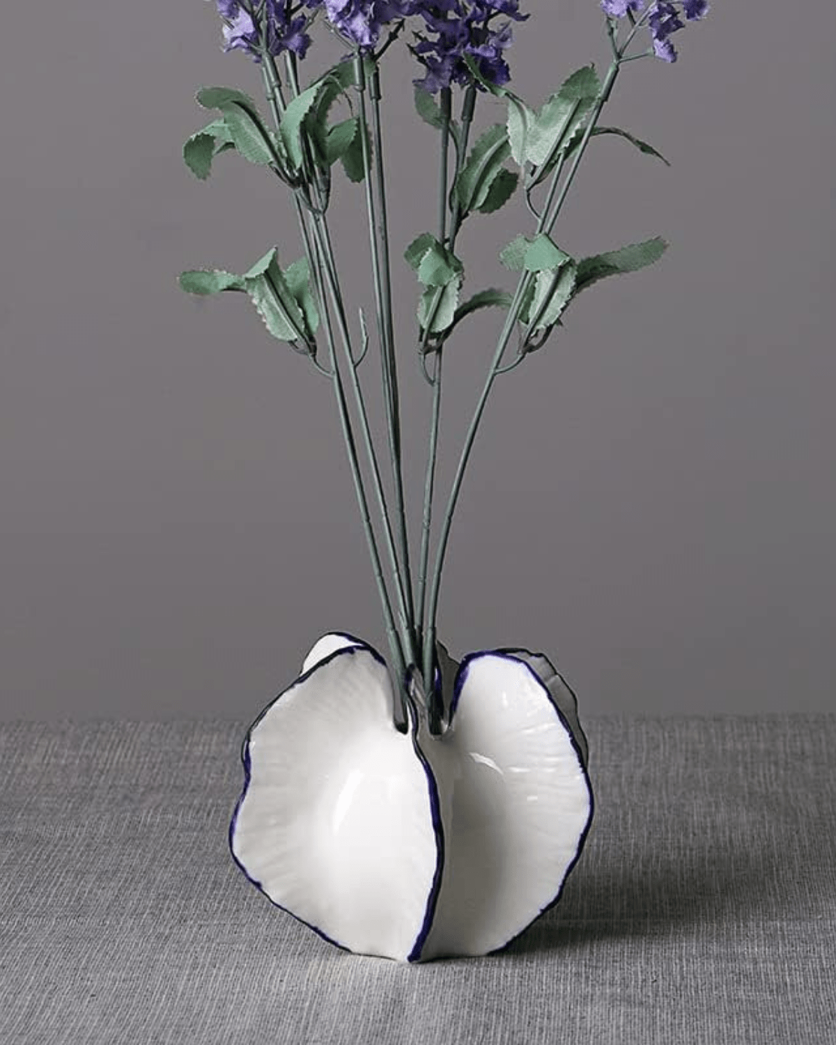 Sculptural Ceramic Vase in Elegant Design