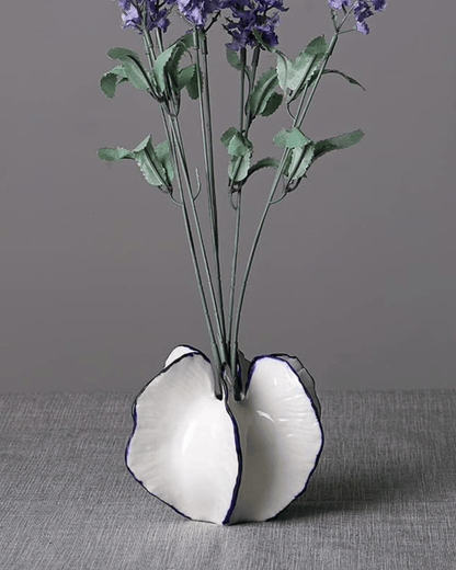 Sculptural Ceramic Vase in Elegant Design