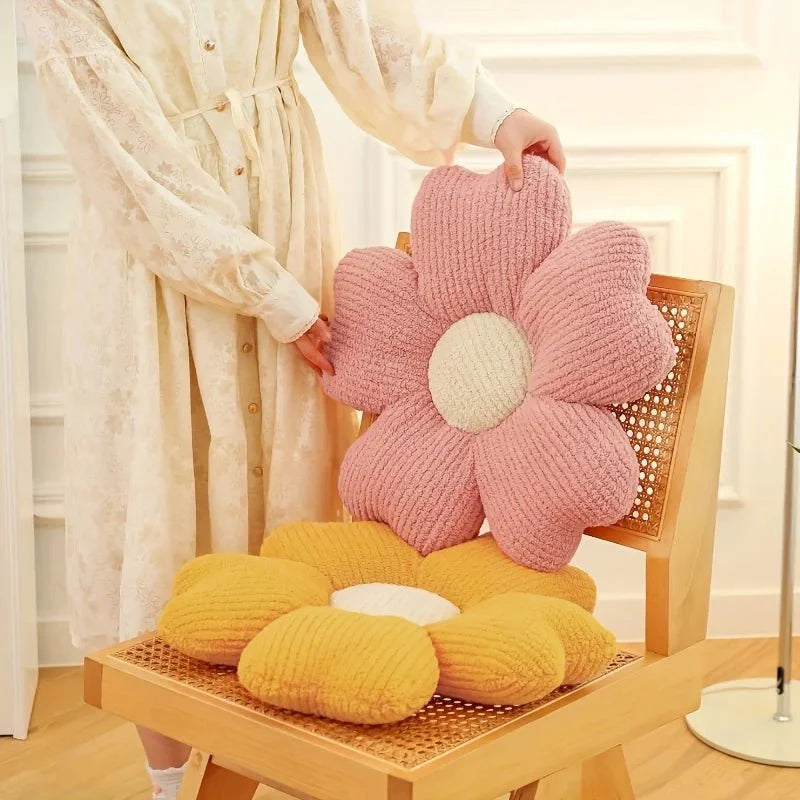 Floral Lounge Cushions – Soft Velvet Comfort for Your Living Space