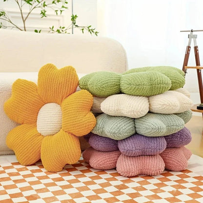 Floral Lounge Cushions – Soft Velvet Comfort for Your Living Space