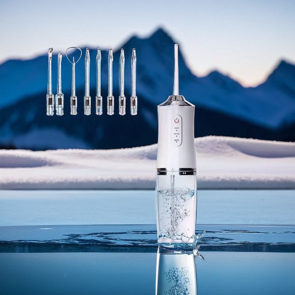Advanced Oral Irrigator with 3 Cleaning Settings | Rechargeable Water Flosser for Gum Care | IPX7 Waterproof