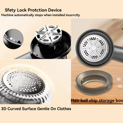 Electric Lint Remover and Fabric Shaver for UK Use