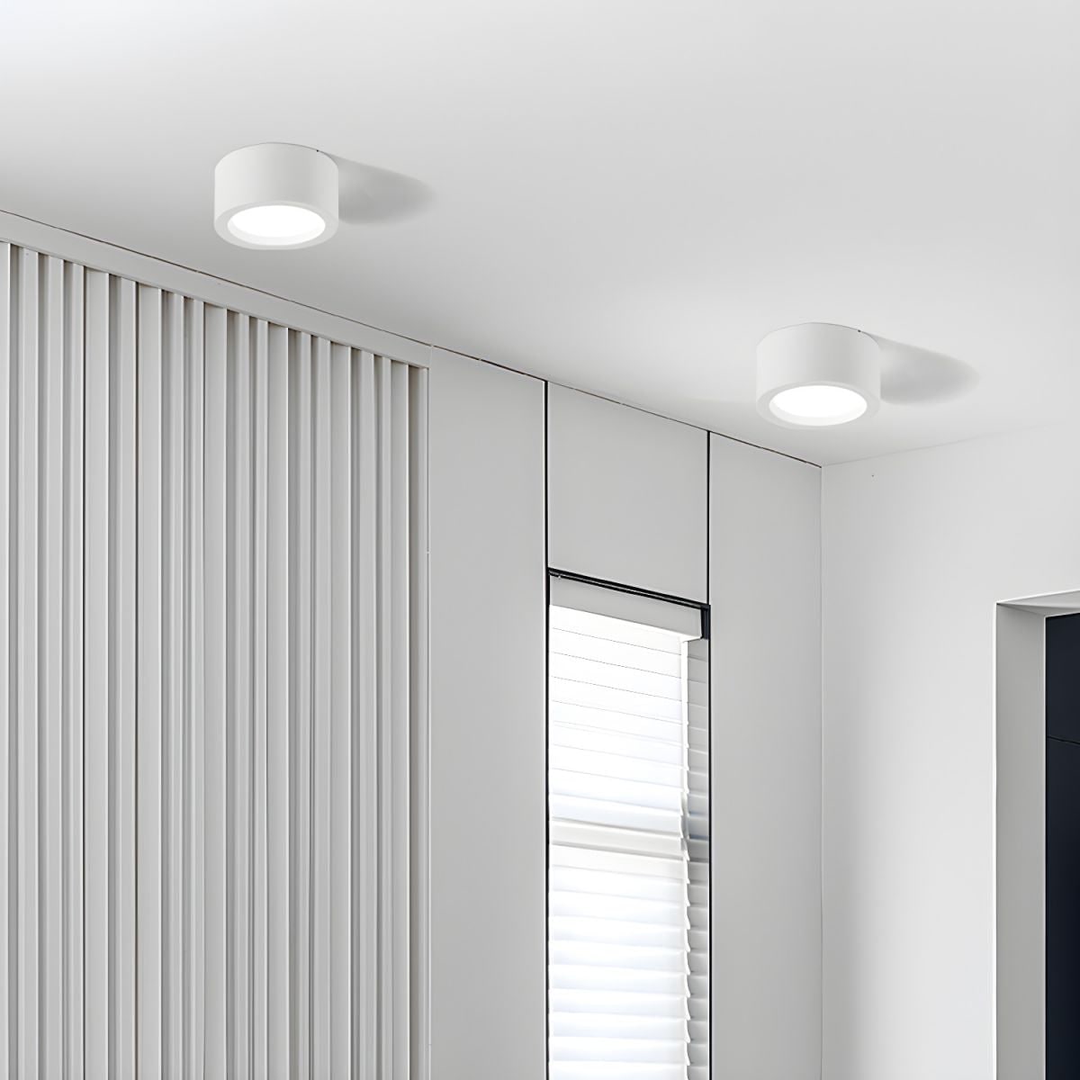 Sleek LED Ceiling Light Fixture for Effortless Elegance