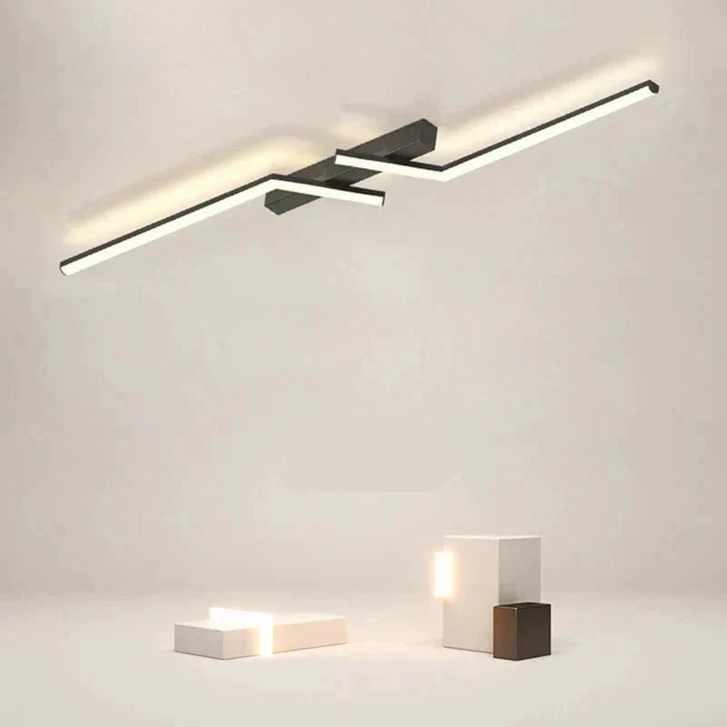 Sleek Dimmable LED Ceiling Light with Remote Control