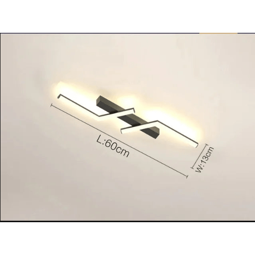Sleek Dimmable LED Ceiling Light with Remote Control