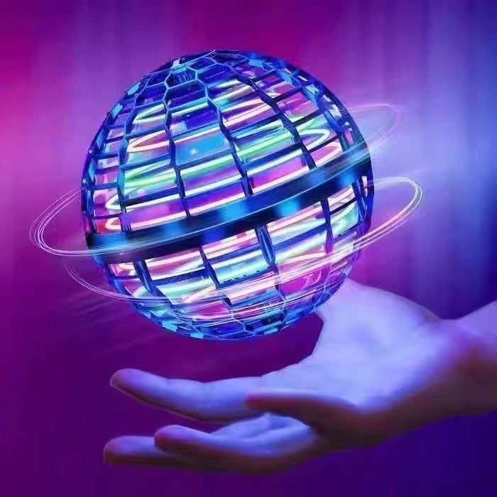 LED Hovering Sphere Toy – Hand-Guided Flying Fun