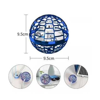 LED Hovering Sphere Toy – Hand-Guided Flying Fun
