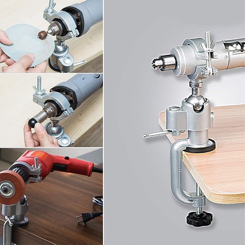 Multi-Angle Workholding Vise - 360-Degree Rotation