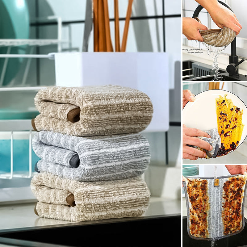 Reusable Bamboo Dish Cloth for Eco-Friendly Cleaning