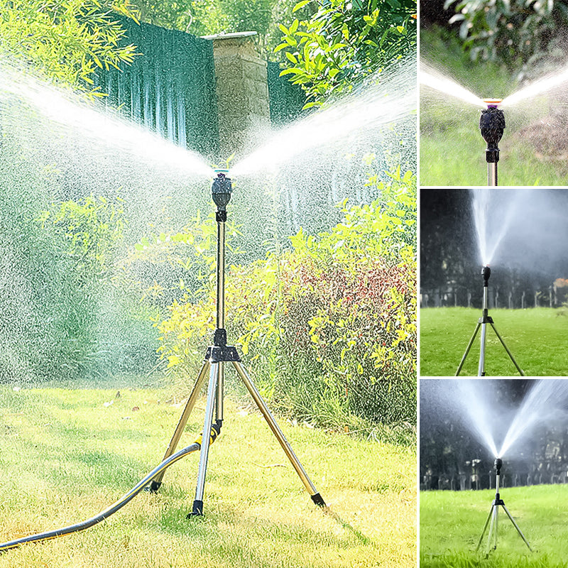 Rotating Tripod Sprinkler with Automatic Function