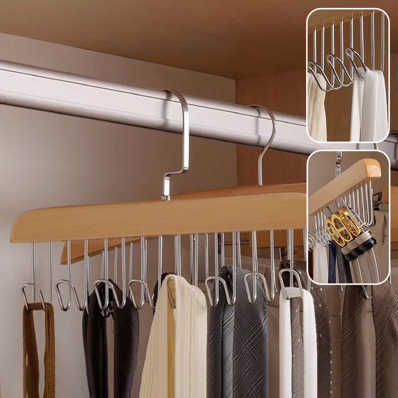 Revolutionary 8-Hook Organizational Hanger