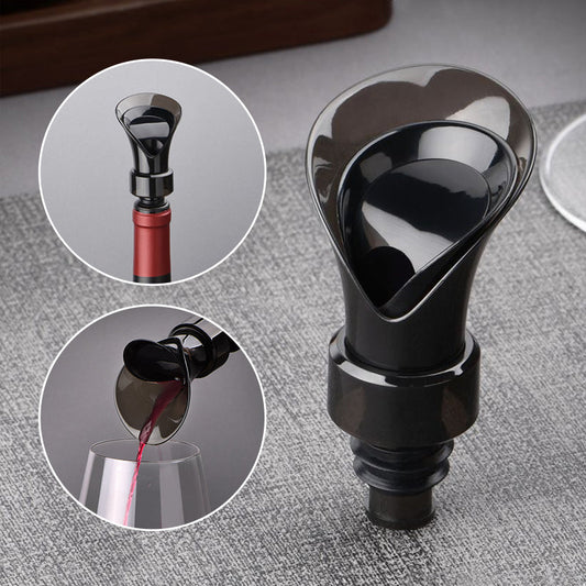 Dual-Function Wine Preservation Stopper