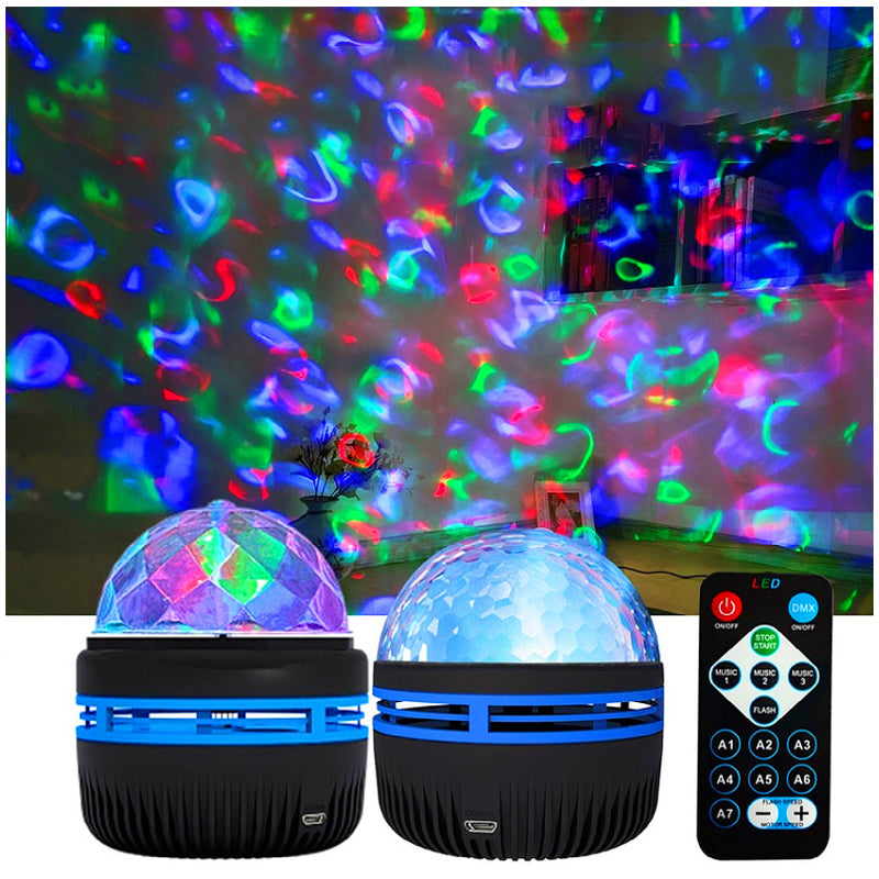 Ocean Waves and Northern Lights Projection Lamp – 2 in 1 Design
