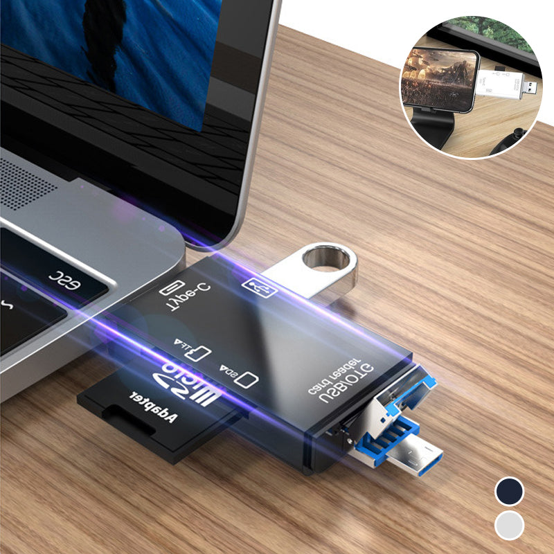 Compact Memory Card Reader for Fast Transfers