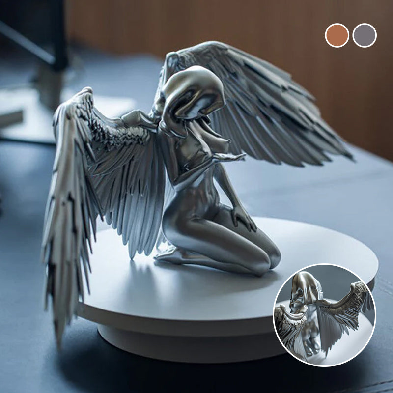 Kneeling Cloak with Wings and Hat for Women – Art Angel Design