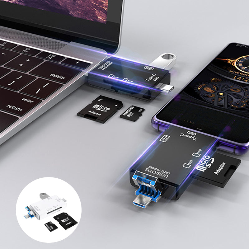 Compact Memory Card Reader for Fast Transfers