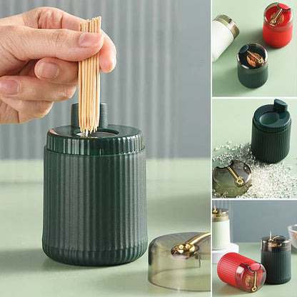 Smart Pop-Up Toothpick Dispenser for Effortless Use